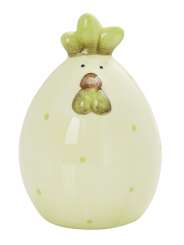 3870897 Huhn 6 x 6 x 9cm, hellgrün 