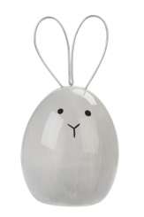 3870905 Hase 9,5cm, grau 