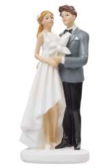 3870964 Brautpaar m. Windrad 12 ,5cm 