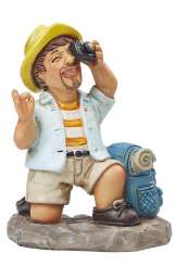 3871002 Tourist Rucksack, knieend, 7, 5cm 