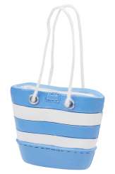 3871003 Tasche, 3, 7x4, 5cm, blau/weiss 