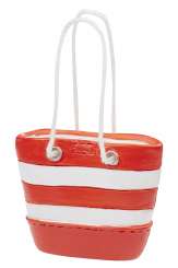 3871004 Tasche, 3, 7x4, 5cm, rot/weiss 