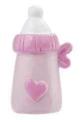 3871079 Baby-Flasche 3D  4cm, rosa 
