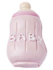 3871081 Baby-Flasche 2D  3cm rosa KP 2St 