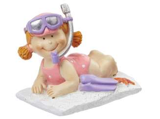 3871123 Badefigur Mädchen liegend 7,5cm  