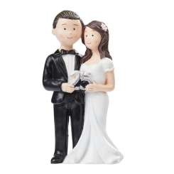 3871140 Silberpaar 25 Jahre 8,2cm 