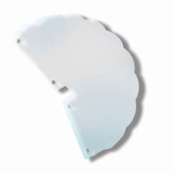 3901133 Lampenschirmchen Wolke      5 St 