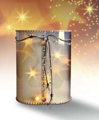 3901343 Sternentraum Lampe 32cm oval 