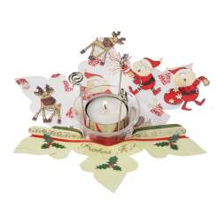 3901730 Eiskristallwindlicht 20cm   2St 