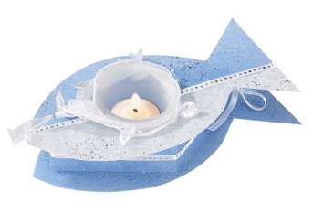 3901791 Teelicht Fisch 20.5x11x3.5cm sk3 