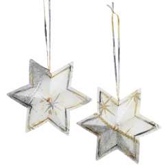 3901960 Deko-Stern 10cm    Btl. à 6 St K 