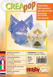 3901983 Windlicht geomet.8x7cm Btl.à 3St 