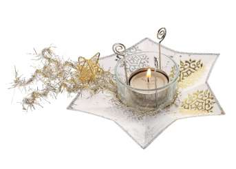 3901988 Windlicht Stern 18cm   Btl.à 1St 