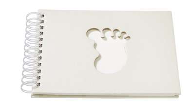 3904010 Erinnerungs-Album Baby,2 2x17cm, 25 Blatt 