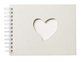 3904011 Erinnerungs-Album Herz, 22x17cm, 25 Blatt 