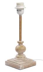 3910094 Tischlampenfuss Sylt braun ant.K 