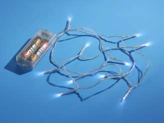 3910727 LED Lichterkette 20 LED blauesLicht 