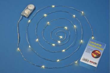 3910749 LED-Leuchtdraht, ww, 20 LED, blinkend 