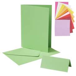 3963184 Tischkarte 90x100mm sonnengelb 20St 