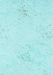 3980374 Papier Vlies 25cm/15m türkis-silber 