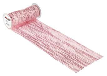 3980461 Dekoband Fripe 20cmx10m rosa 