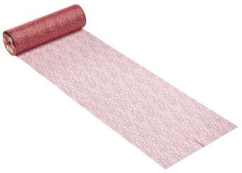 3980553  Vlies Metall Crackle 28cm/15m rot 