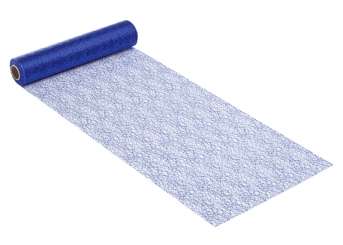 3980579 Vlies Crackle d.blau 50cm/10m 