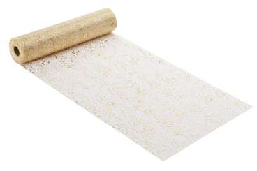 3980665 Vlies Glimmer Crackle 29cm/15m crème-gold 