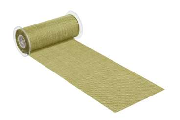 3980679 Stoff leinen-optik 20cm/10m grün 
