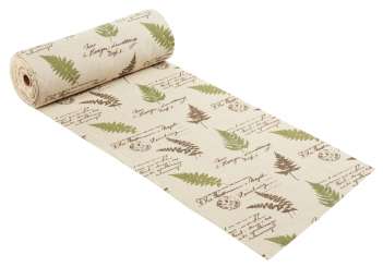 3980722 Stoff Vintage 29cmx15m Blätter 