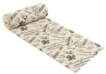 3980726 Stoff Vintage  29cmx15m Stempel 