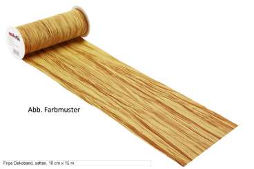 3980748 Fripe-Band 10cm/15m safran 