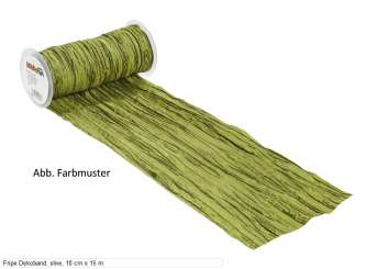 3980752 Fripe-Band 10cm/15m olive 