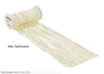 3980753 Fripe-Band 10cm/15m creme 