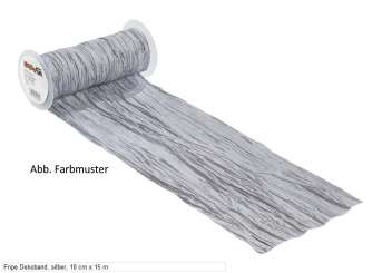 3980755 Fripe-Band 10cm/15m silber 