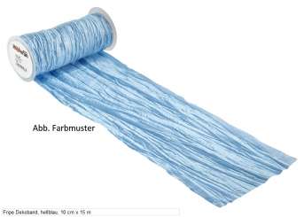 3980766 Fripe-Band 10cm/15m hellblau 