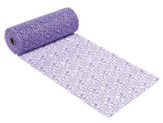 3980785 Deko-Stoff Netz-optik  29cm/15m, lavendel 