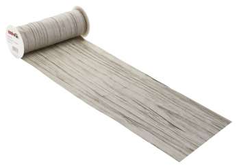 3980799 Fripe Dekoband, 20cm/10m, dunkelgrau 