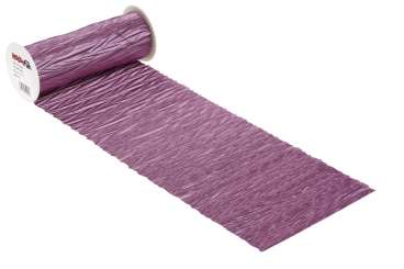 3980803 Satin-Plissée 20cm/5 m, pflaume 