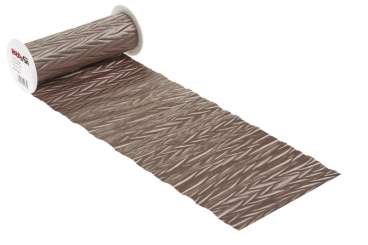3980808 Satin-Plissée 20cm/5 m dunkelgrau 