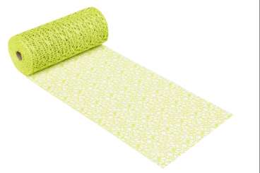 3980868 Dekostoff Netz-Optik 29cm/15m, limone 