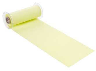 3980899 Dekostoff Leinen 20cm/10m, zart-lemon 