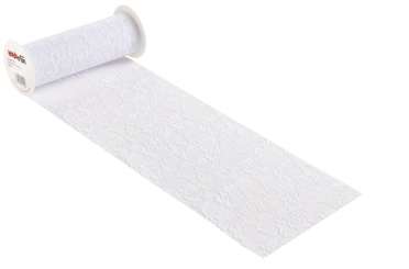 3980910 Spitze 20cm/10m, weiss 