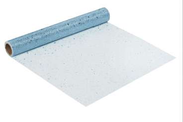 3980922 Deko-Glimmer-Tüll, 29cm/15m, hellblau 