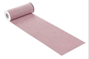 3980943 Dekostoff 20cmx10m Leinen rosenh-me 