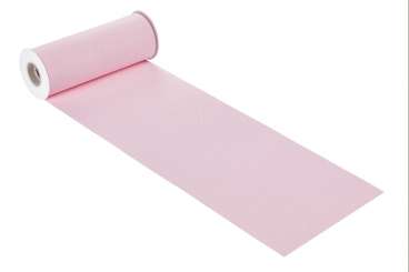 3980947 Dekostoff Gli 20x10m Leinen rosa 
