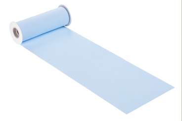 3980948 Dekostoff Gli 20x10m Leinen hellbla 