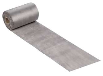 3980979 Veloursstoff 15cm/10m grau  