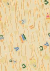 3981597 Stoff Schule gelb 29cm/15m 