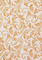 3981634 Stoff Orna.befl.aprikot29cm/15m 